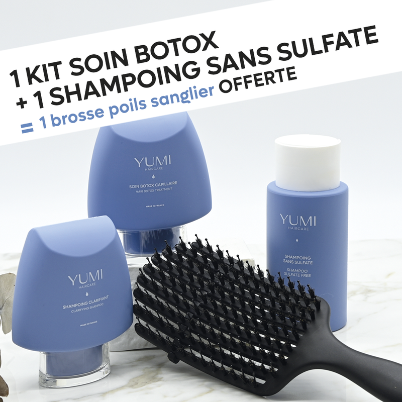 Pack ROUTINE (1 botox + 1 shampoo = 1 brosse offerte)