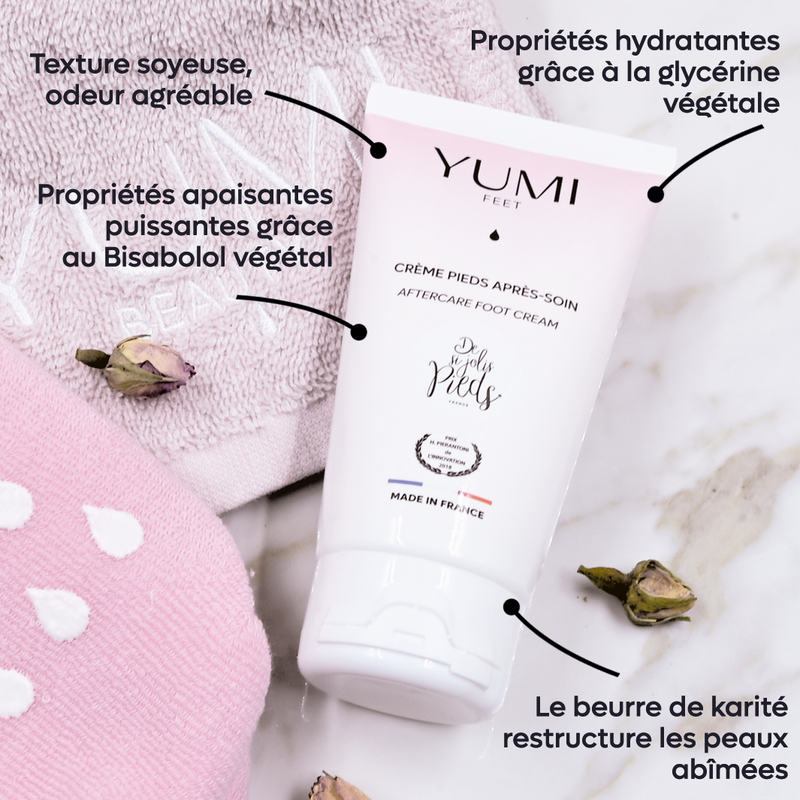 Crème pieds après-soin - 75 ml