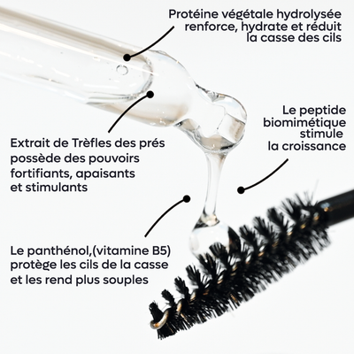 Sérum cils à la kératine végétale