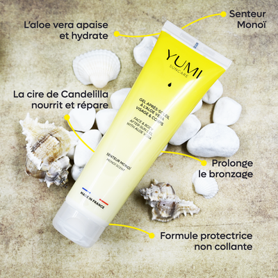 Gel après-soleil à l'Aloe Vera Visage & Corps - 150 ml