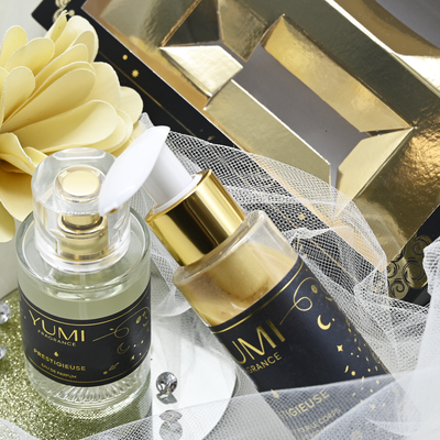 Coffret "PRESTIGIEUSE" - Eau de parfum 50ml + Lait irisé pour le corps 100ml