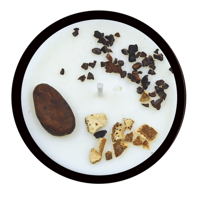 Bougie "Exquise" - Senteur chocolat & orange - 180g