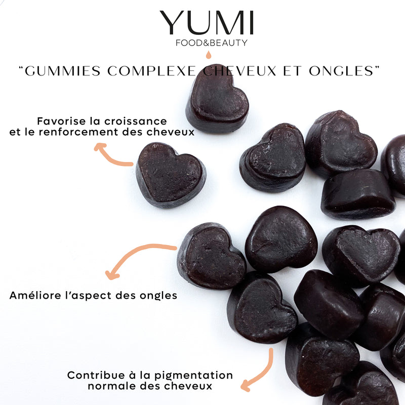 Gummies complexe cheveux et ongles - 150G