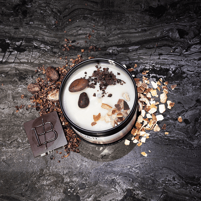 Bougie "Exquise" - Senteur chocolat & orange - 180g