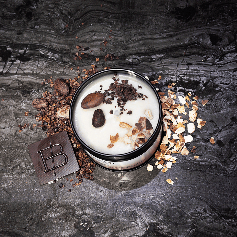 Bougie "Exquise" - Senteur chocolat & orange - 180g