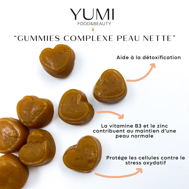 Gummies complexe peau nette - 150G